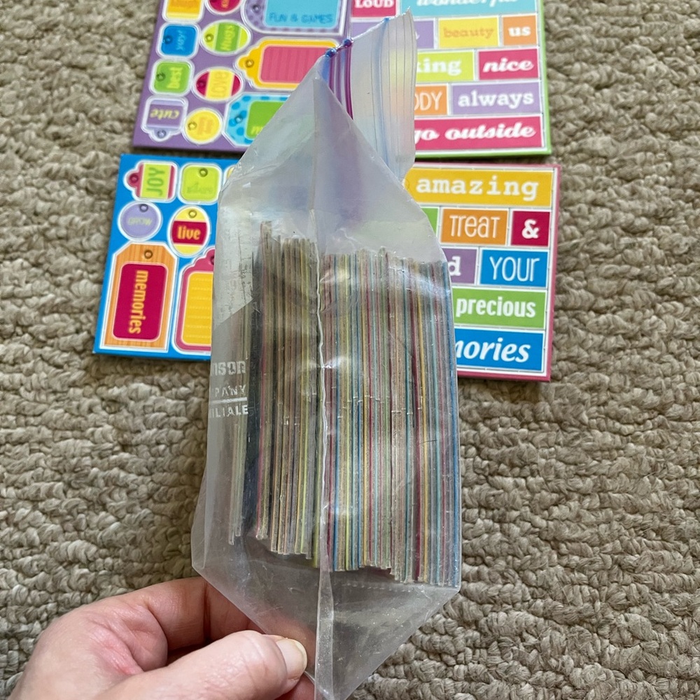 Colorful Party Label Stickers